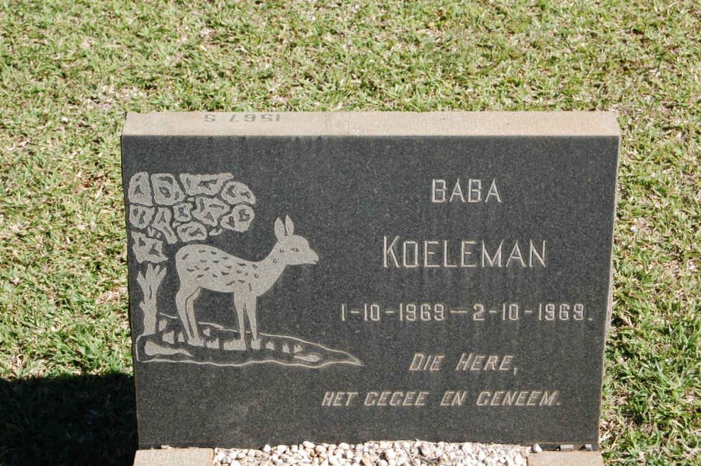 KOELEMAN Baba 1969-1969