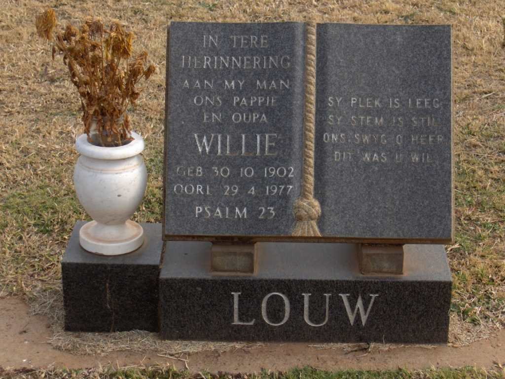 LOUW Willie 1902-1977