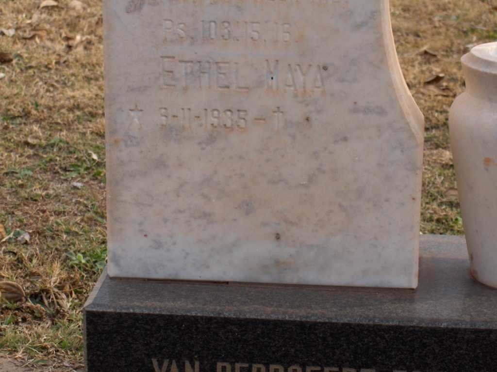 LOOTS Pieter Johannes 1931-1977 &amp; Ethel Maya, van 1935-