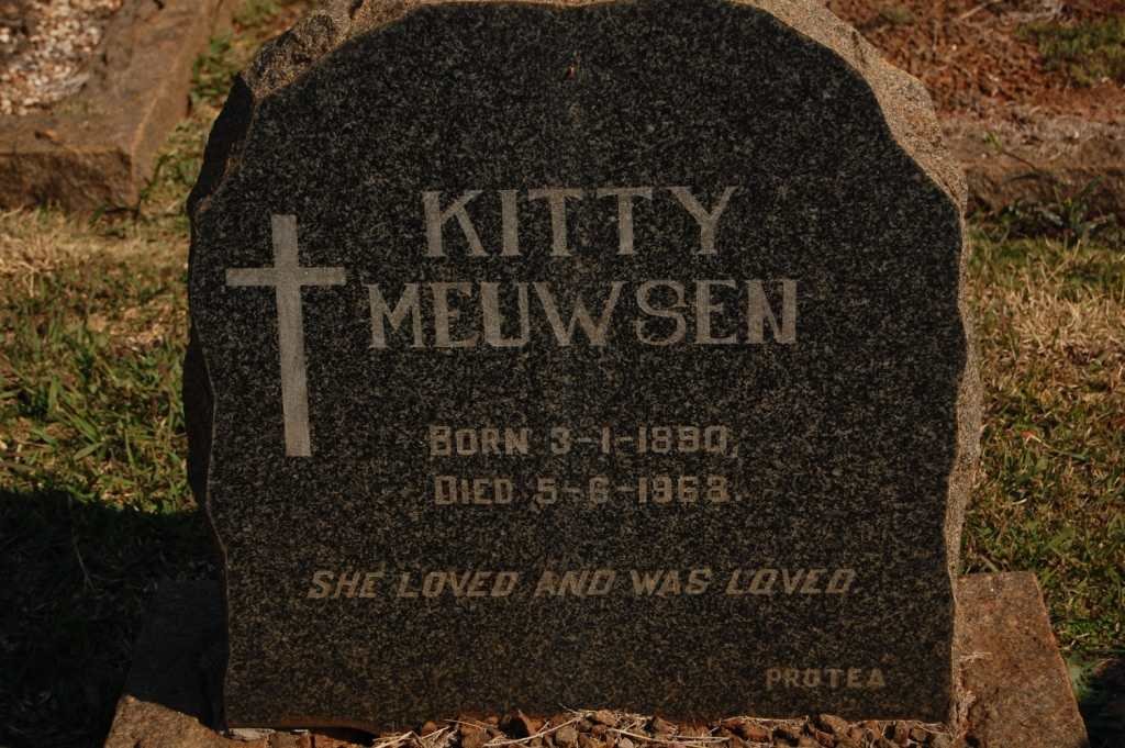 MEUWSEN Kitty 1890-1968