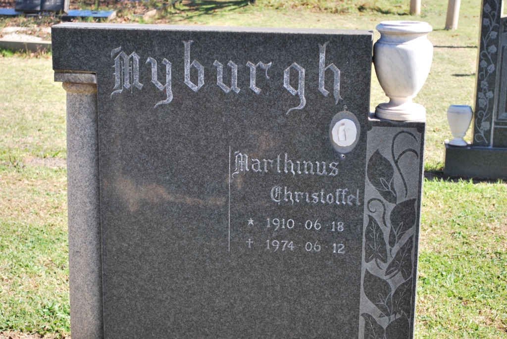 MYBURGH Marthinus Christoffel 1910-1974