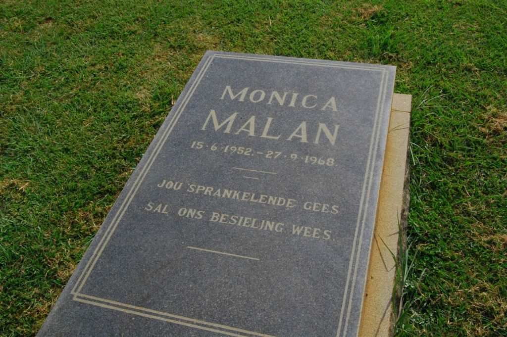 MALAN Monica 1952-1968