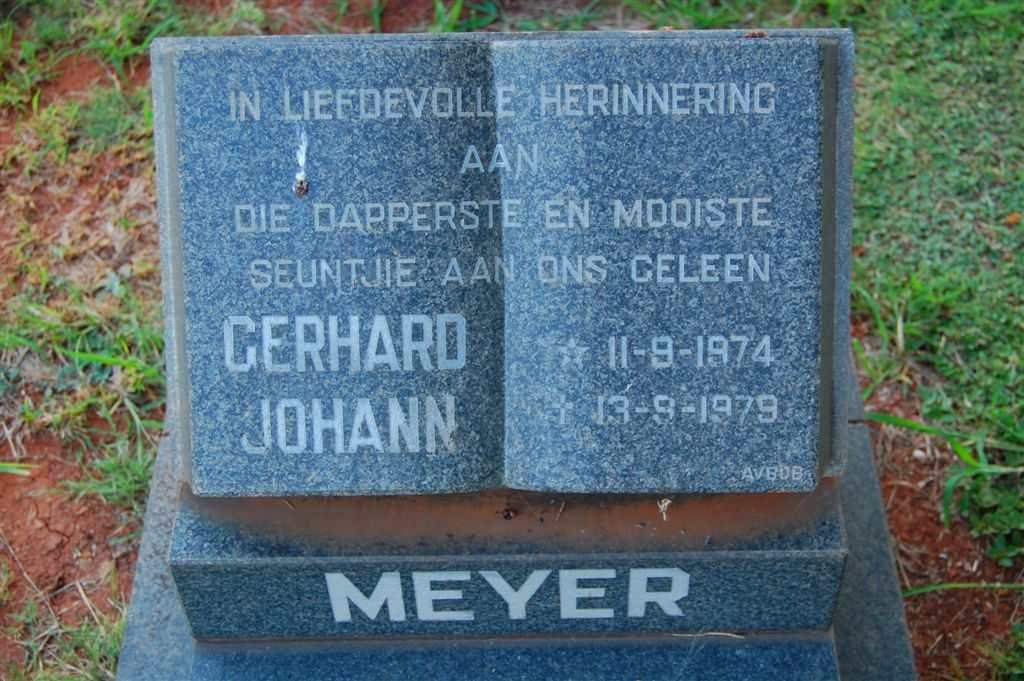 MEYER Gerhard Johann 1974-1979