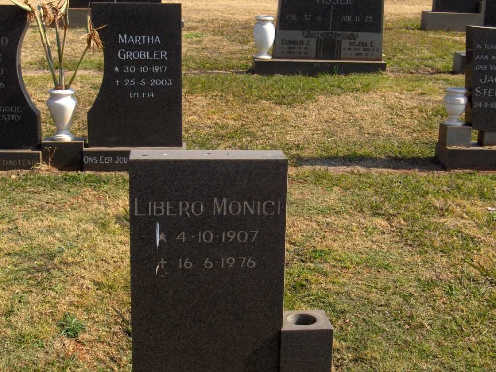 MONICI Libero 1907-1976