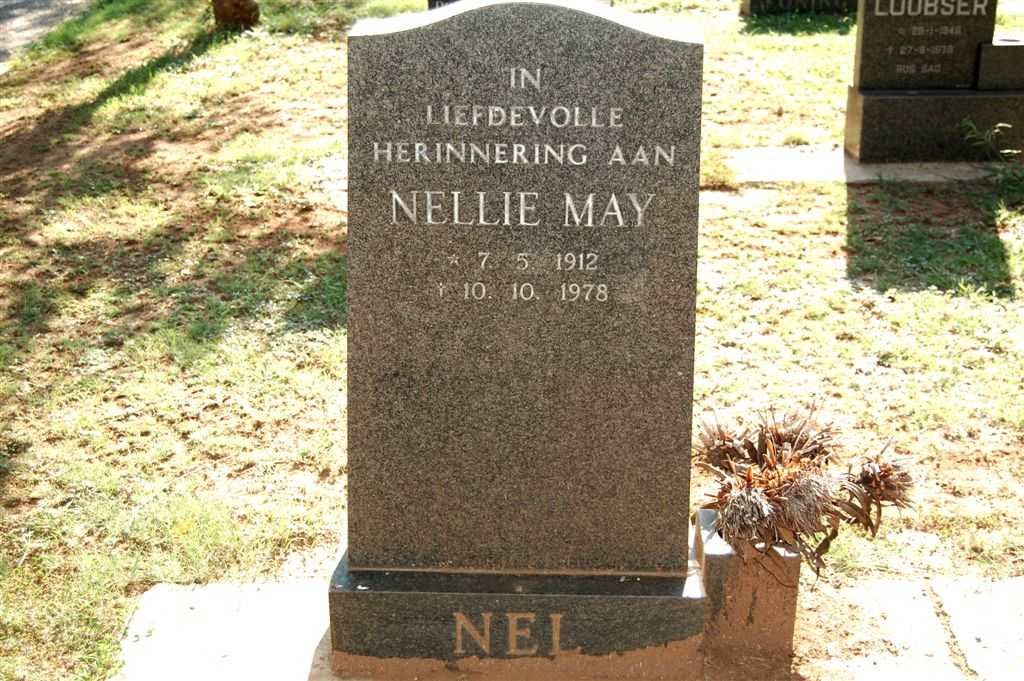NEL Nellie May 1912-1978