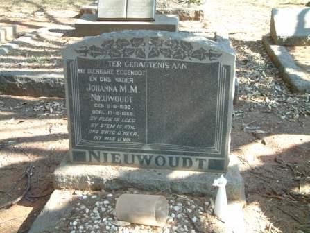 NIEUWOUDT Johanna M.M. ??-??