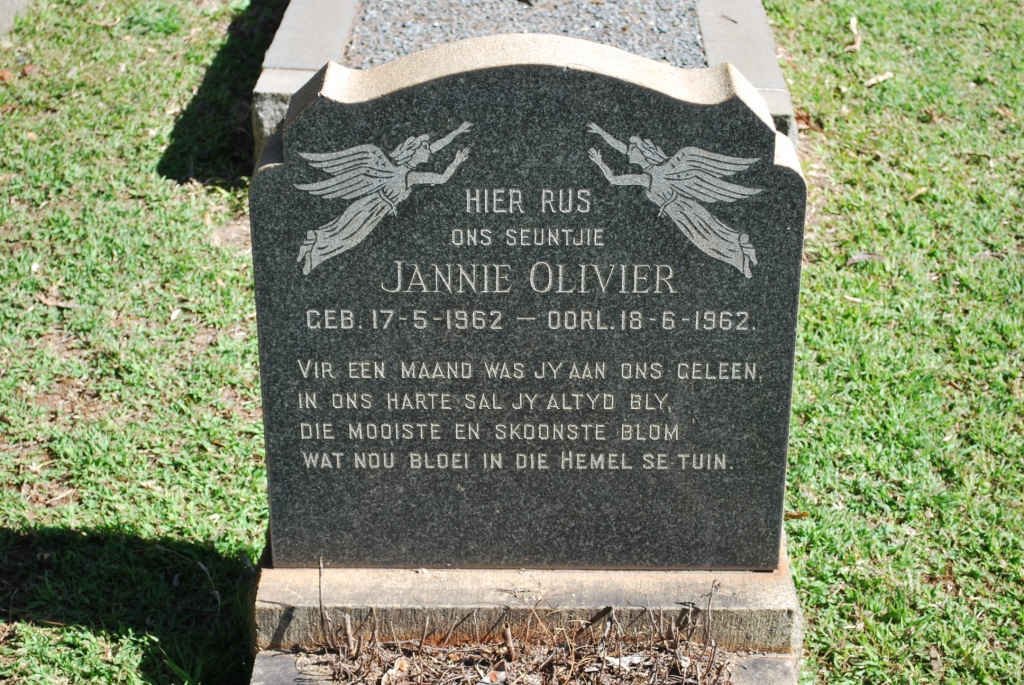 OLIVIER Jannie 1962-1962