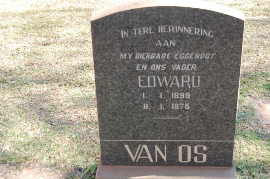 OS Edward, van 1899-1975