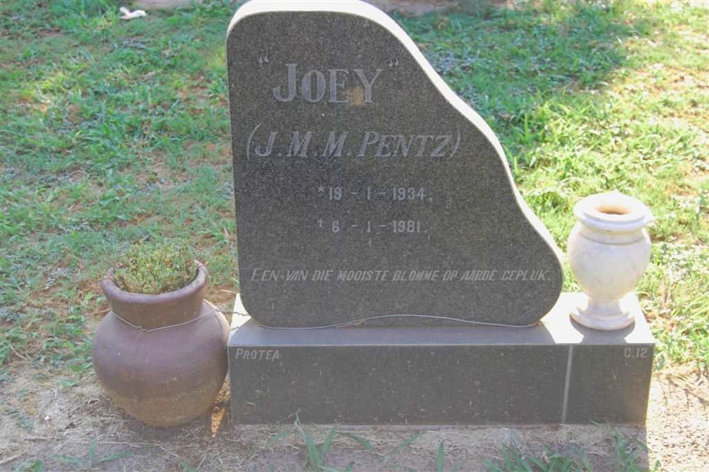 PENTZ J.M.M. 1934-1981