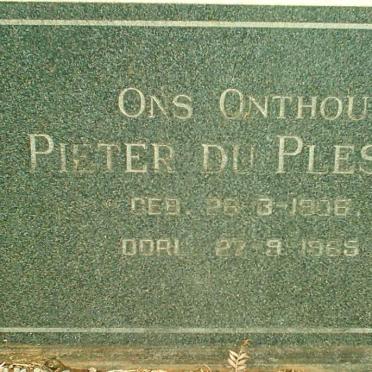 PLESSIS Pieter, du 1906-1965