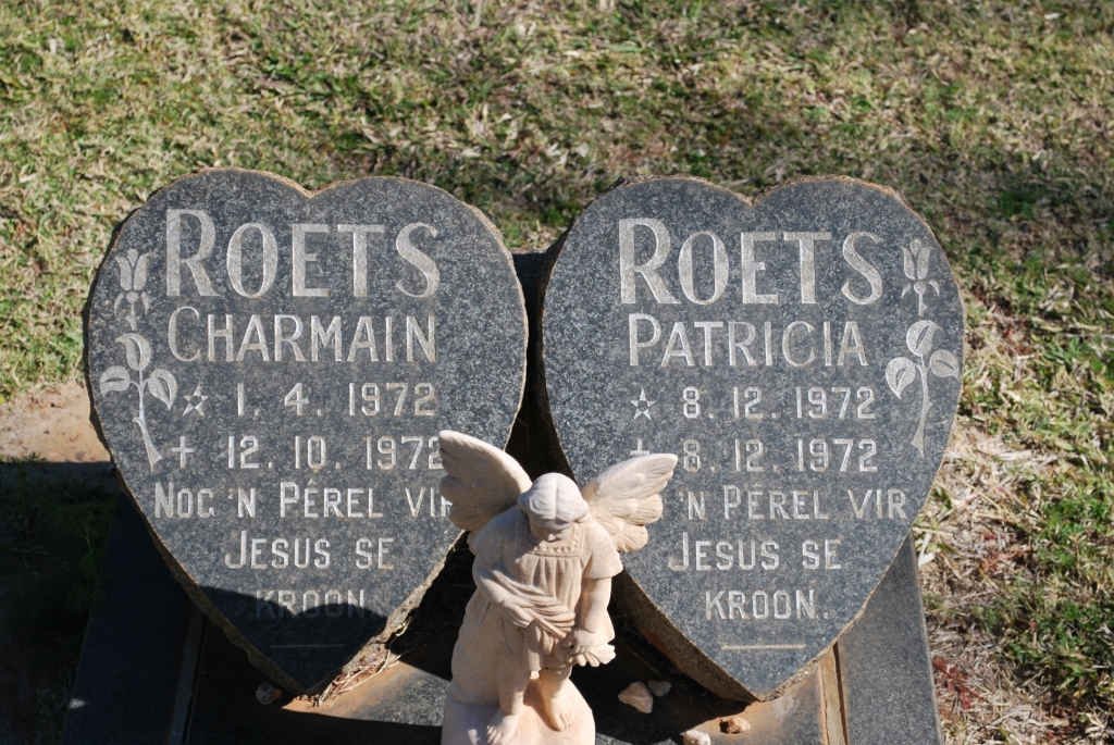 ROETS Charmain 1972-1972 :: ROETS Patricia 1972-1972