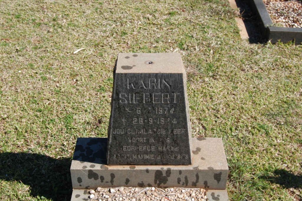 SIEBERT Karin 1974-1974