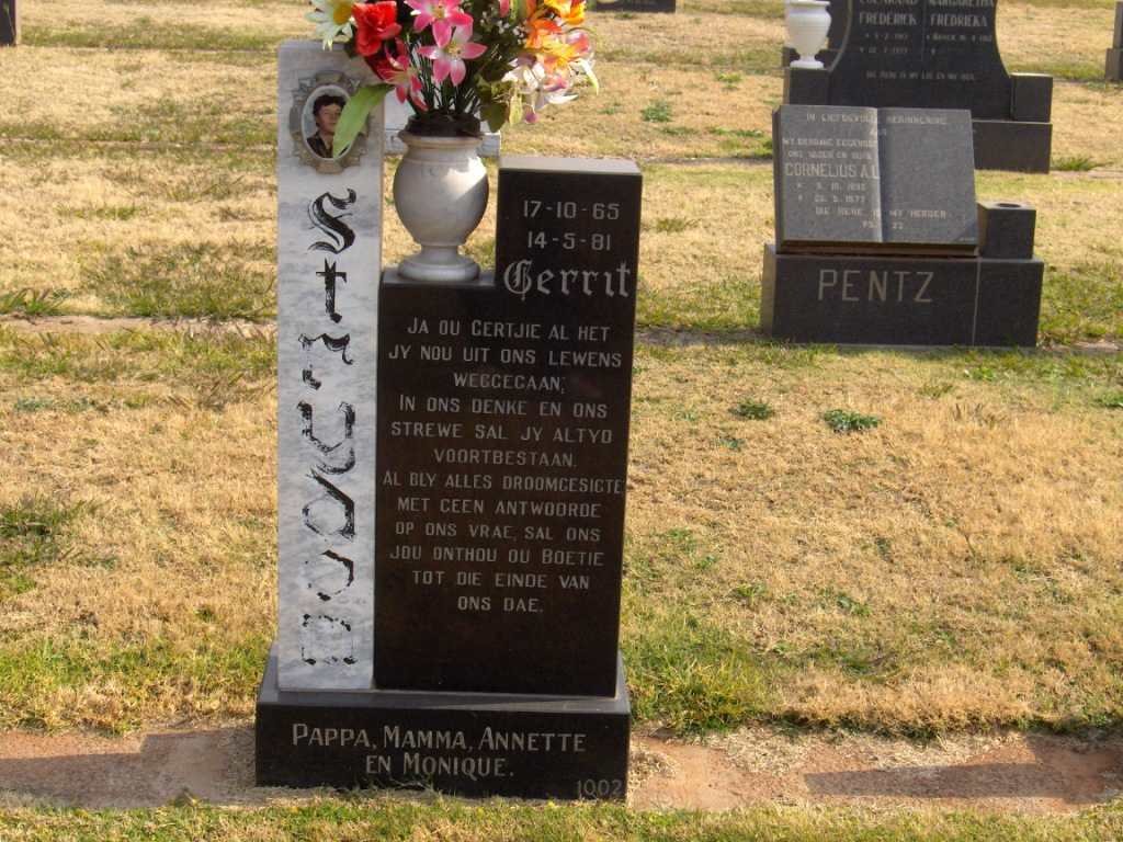 STRYDOM Gerrit 1965-1981