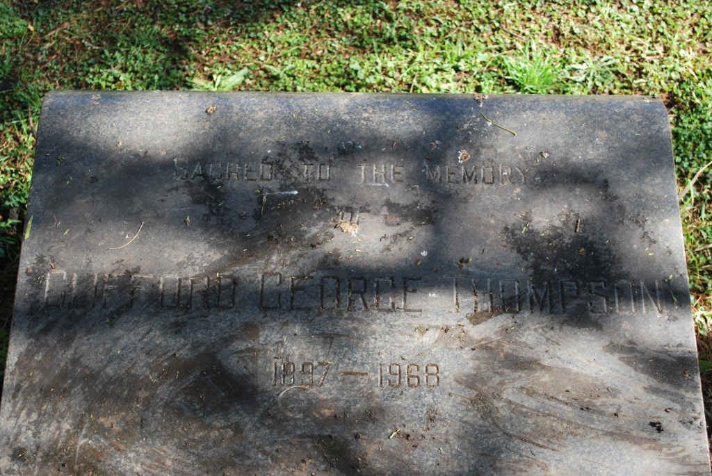 THOMPSON Clifford George 1897-1968
