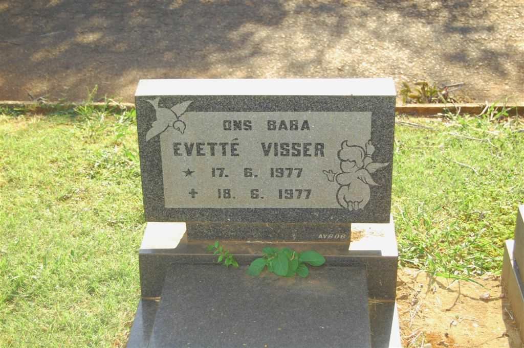 VISSER Evette 1977-1977