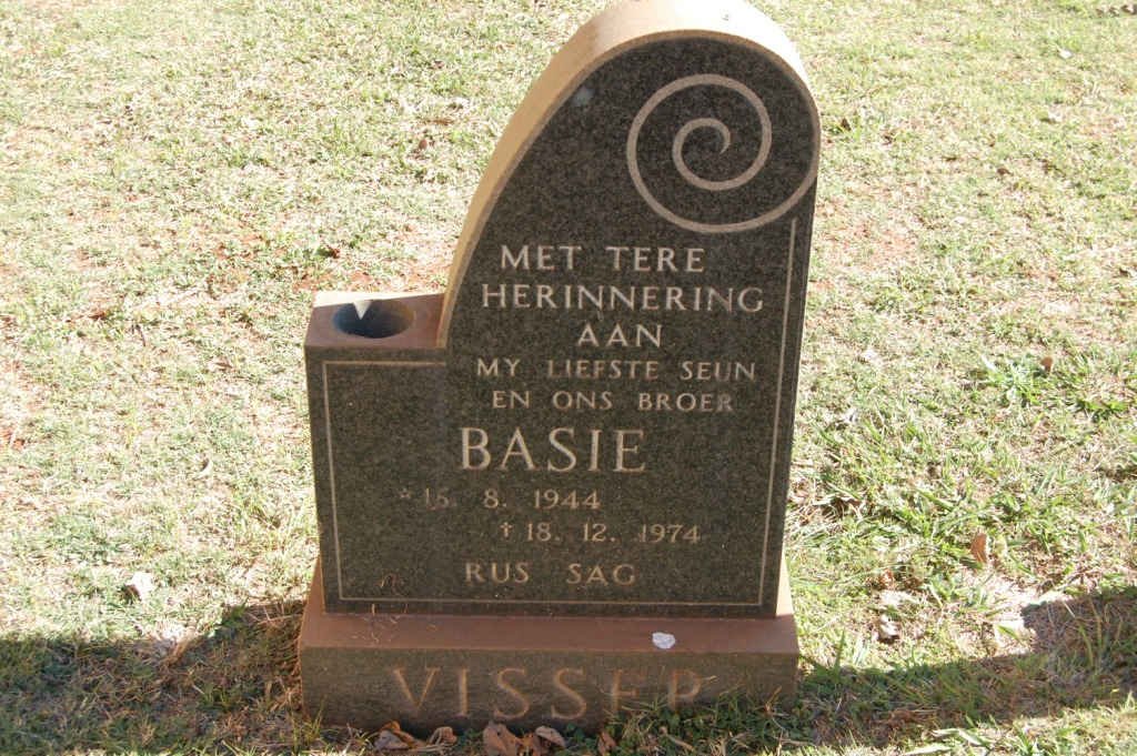 VISSER Basie 1944-1974