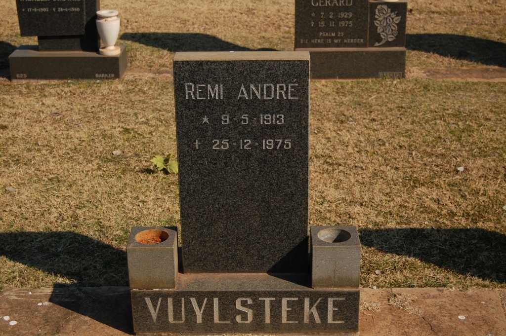 VUYLSTEKE Remi Andre 1913-1975