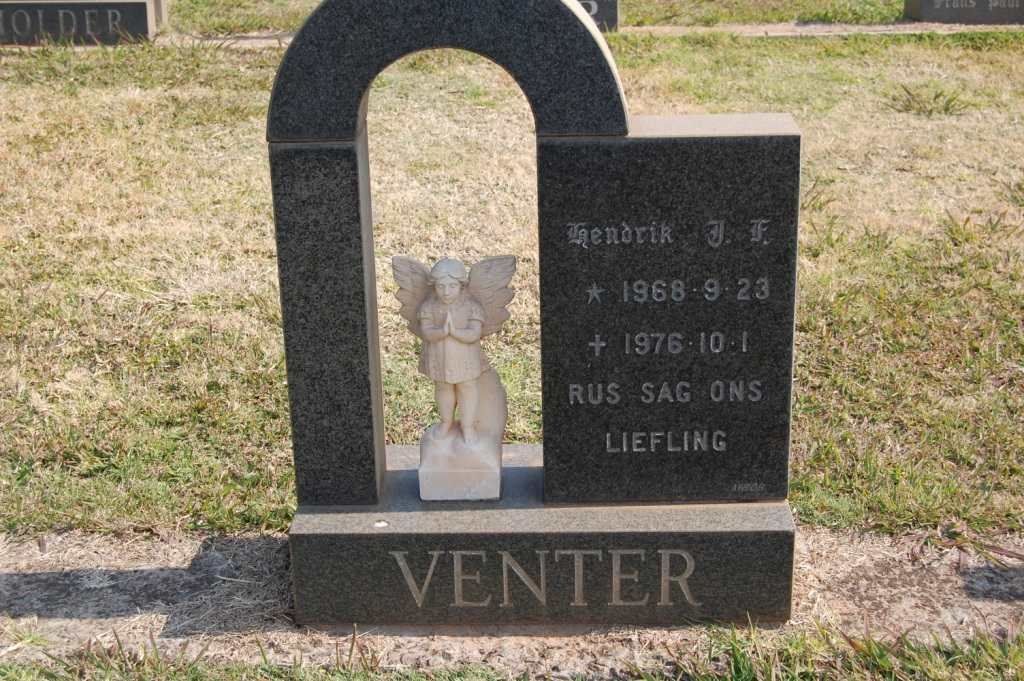 VENTER Hendrik J.F. 1968-1976