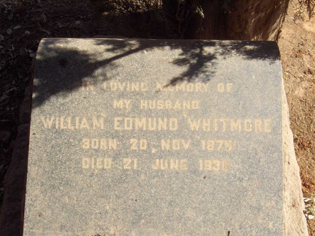 WHITMORE William Edmund 1875-1930