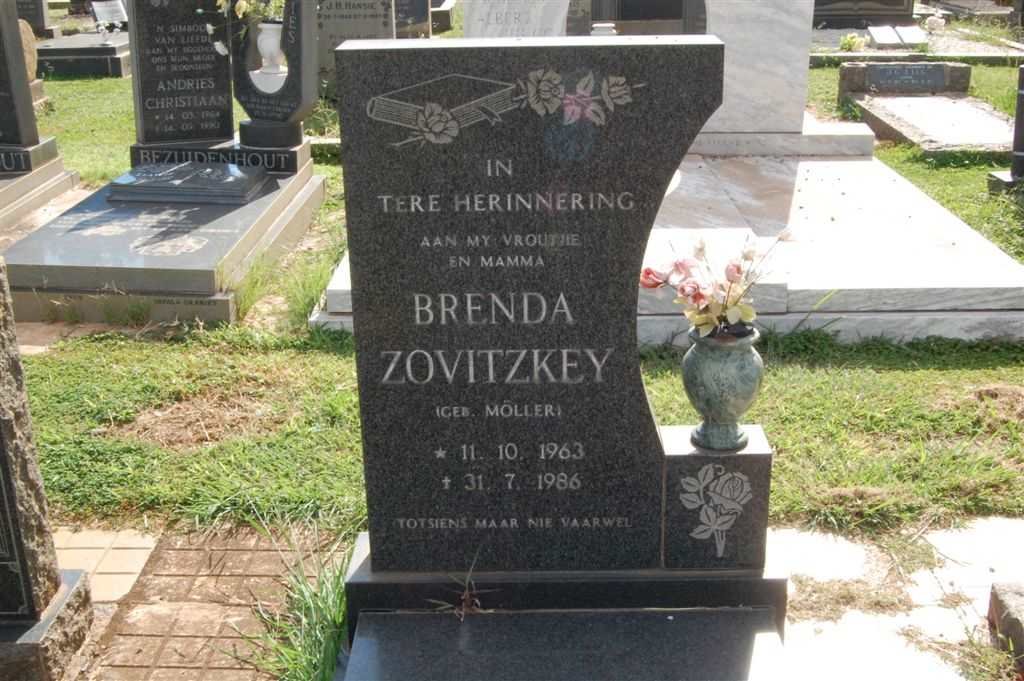 ZOVITZKEY Brenda nee MOLLER 1963-1986