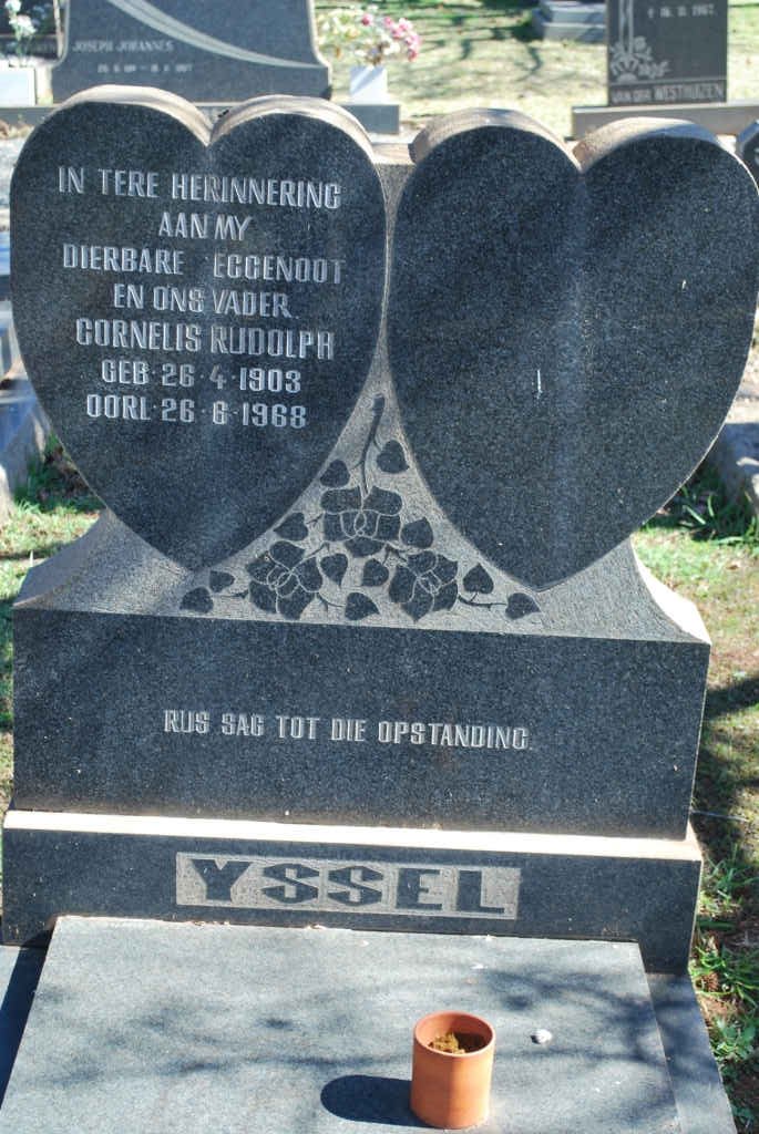 YSSEL Cornelis Rudolph 1903-1968