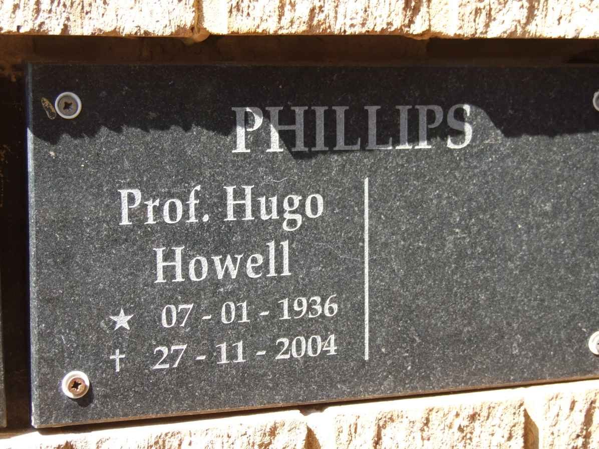 PHILLIPS Hugo Howell 1936-2004