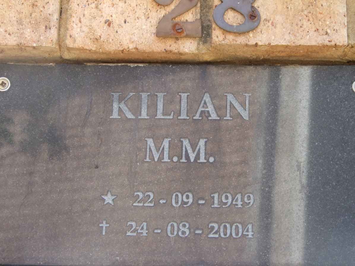 KILLIAN M.M. 1949-2004