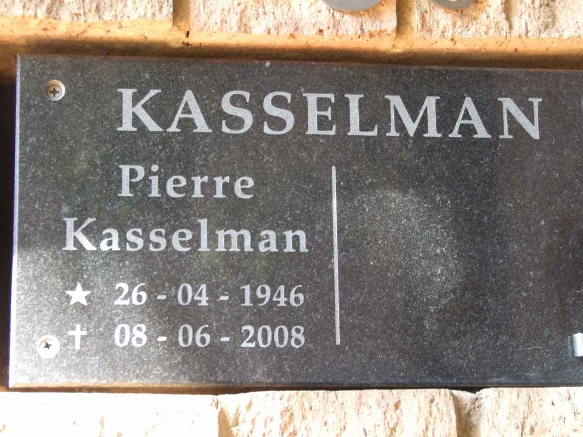 KASSELMAN Pierre 1946-2008