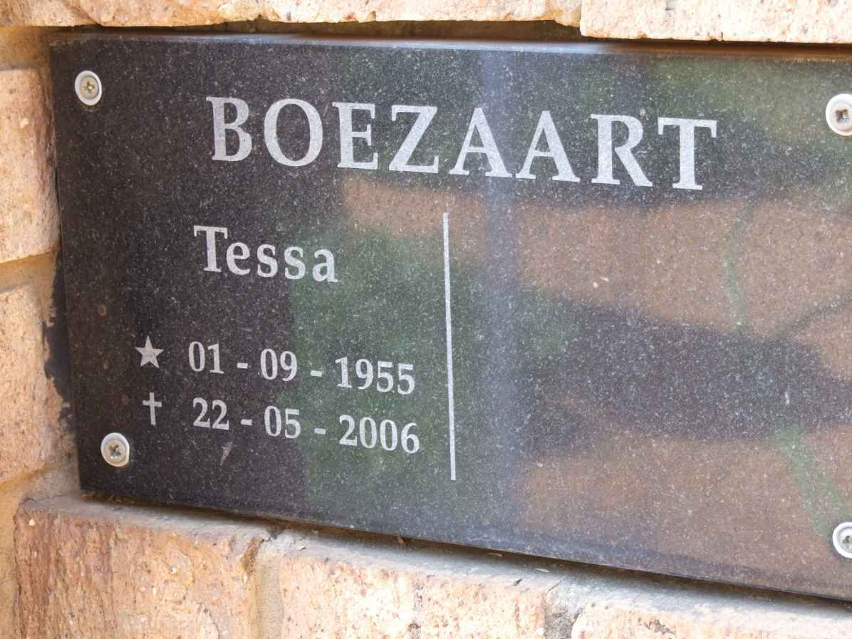 BOEZAARDT Tessa 1955-2006