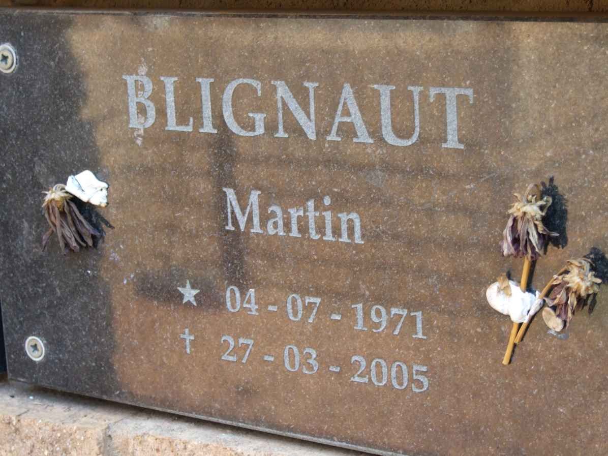 BLIGNAUT Martin 1971-2005