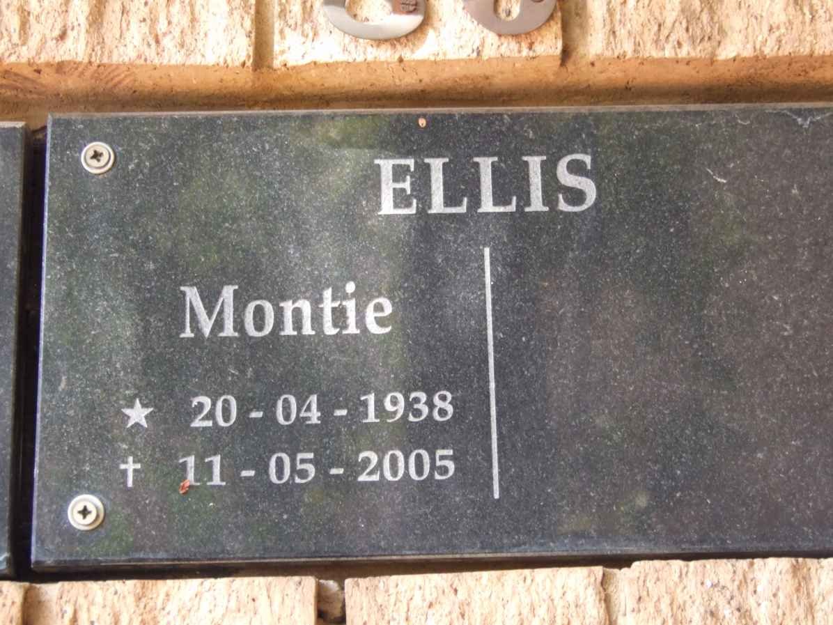 ELLIS Montie 1938-2005