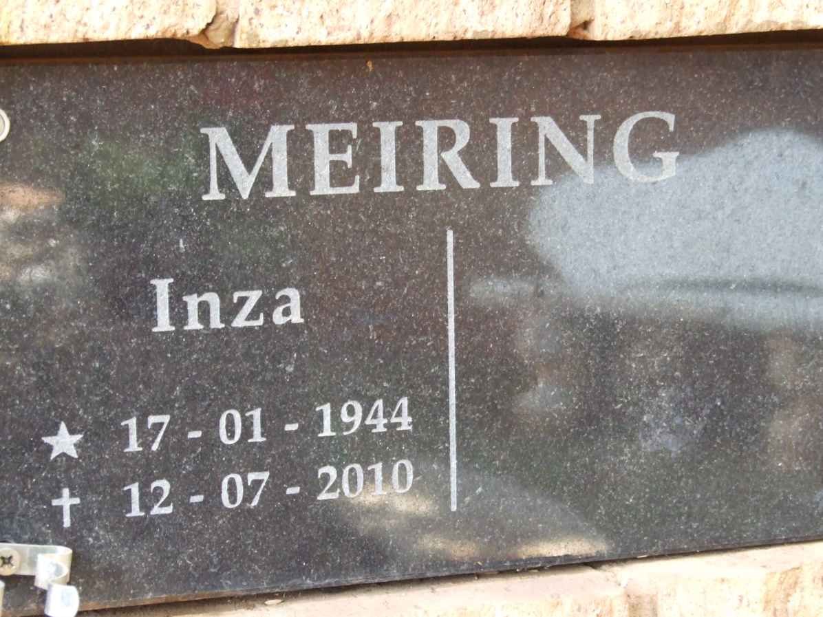 MEIRING Inza 1944-2010