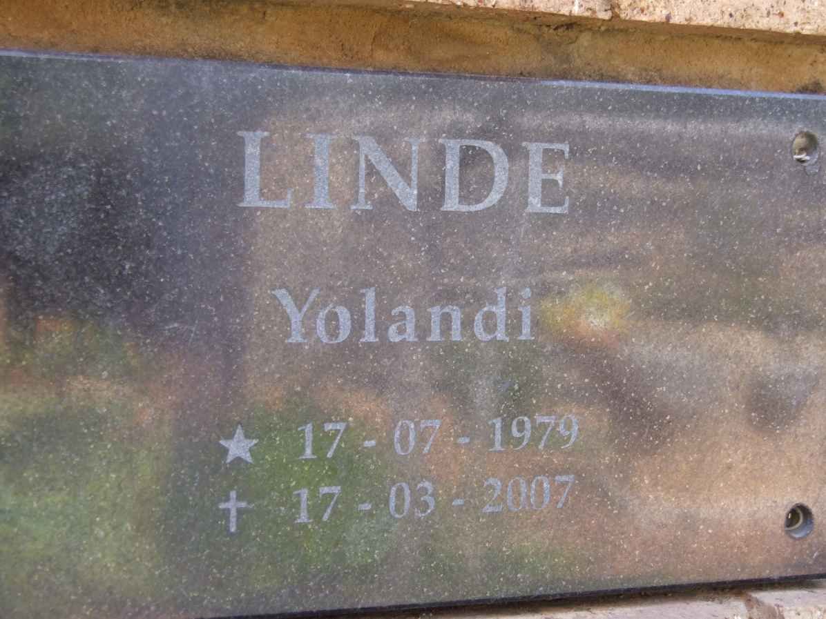 LINDE Yolandi 1979-2007