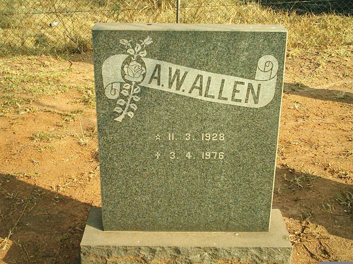 ALLEN A.W. 1928-1976