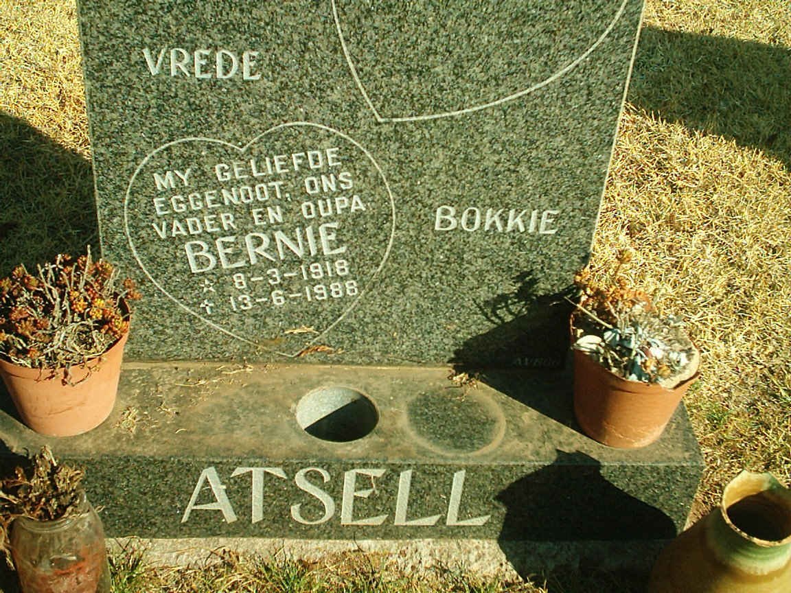 ATSELL Bernie 1918-1988