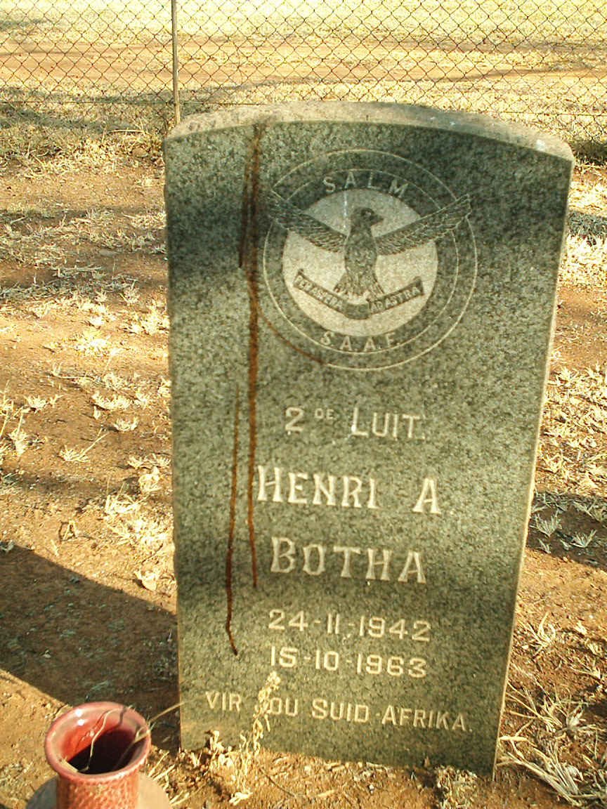 BOTHA Henri A. 1942-1963