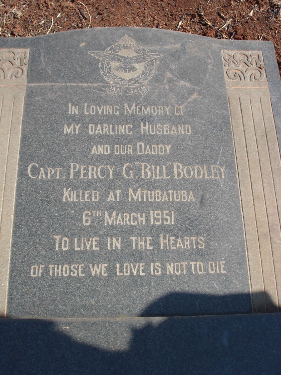 BODLEY Percy G. -1951