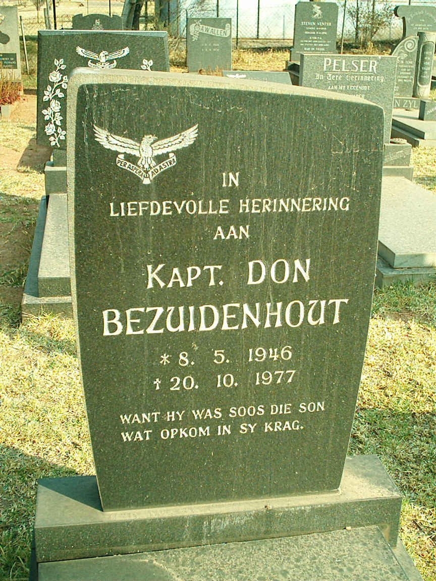 BEZUIDENHOUT Don 1946-1977