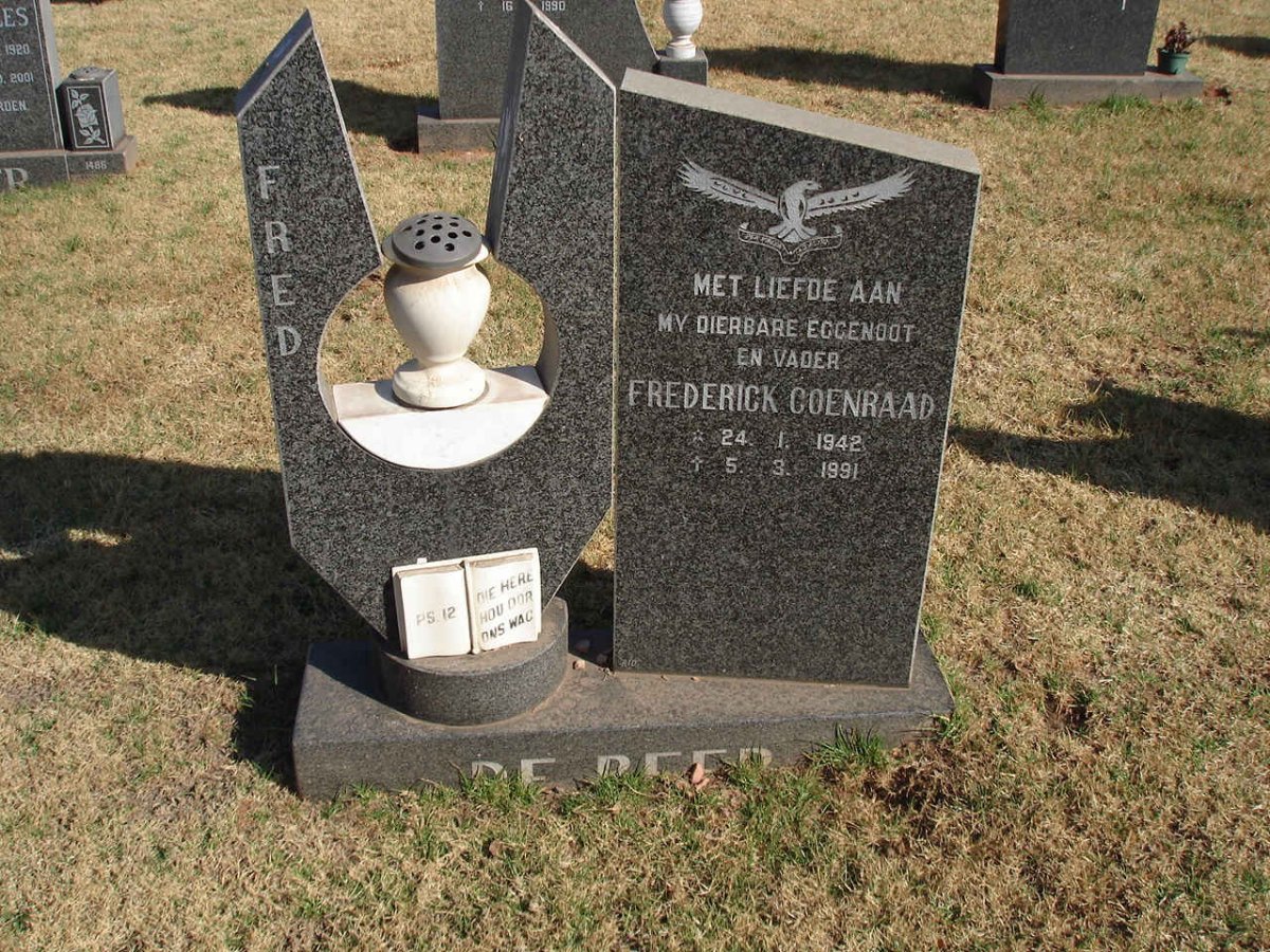 BEER Frederick Coenraad, de 1942-1991
