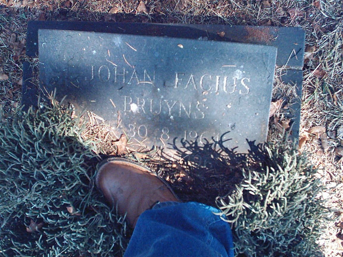 BRUYNS Johan Facius 1964