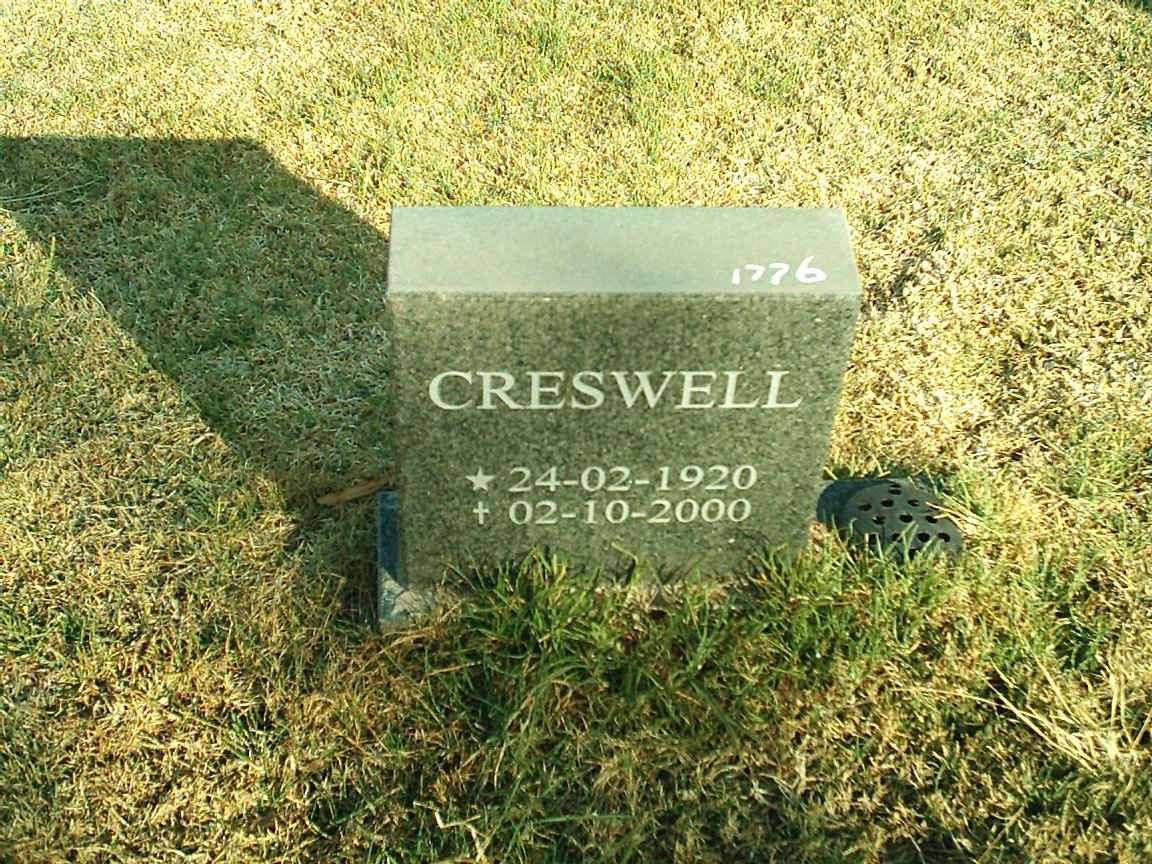 CRESWELL 1920-2000