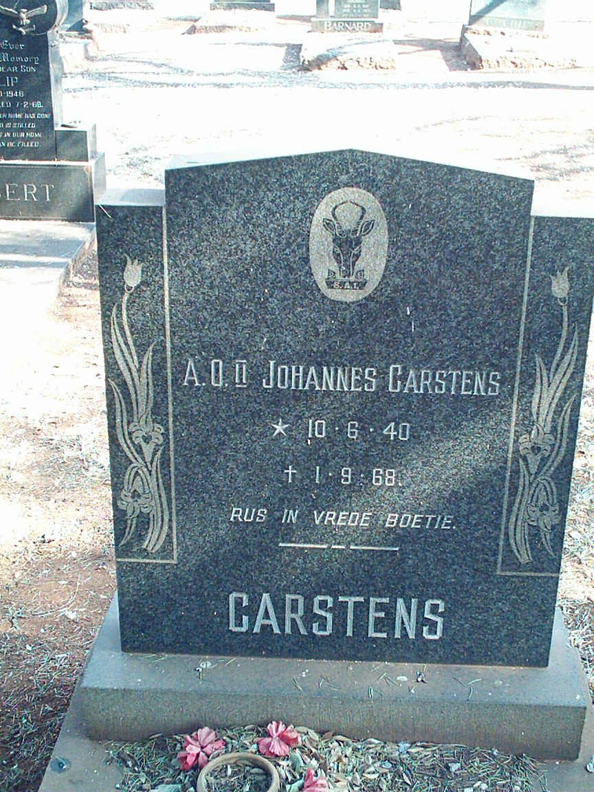 CARSTENS Johannes 1940-1968