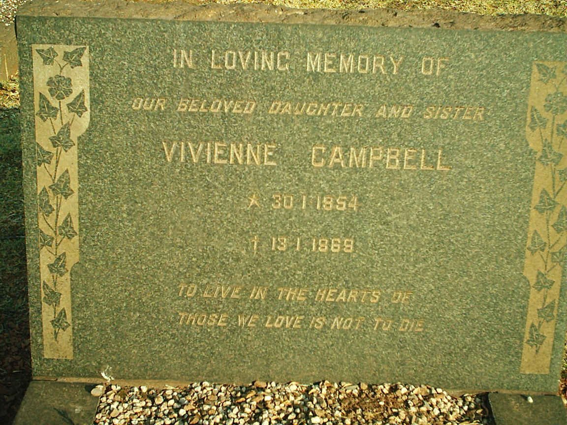 CAMPBELL Vivienne 1954-1969