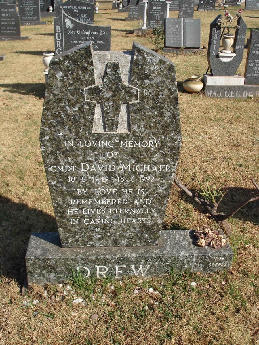 DREW David Michael 1949-1992