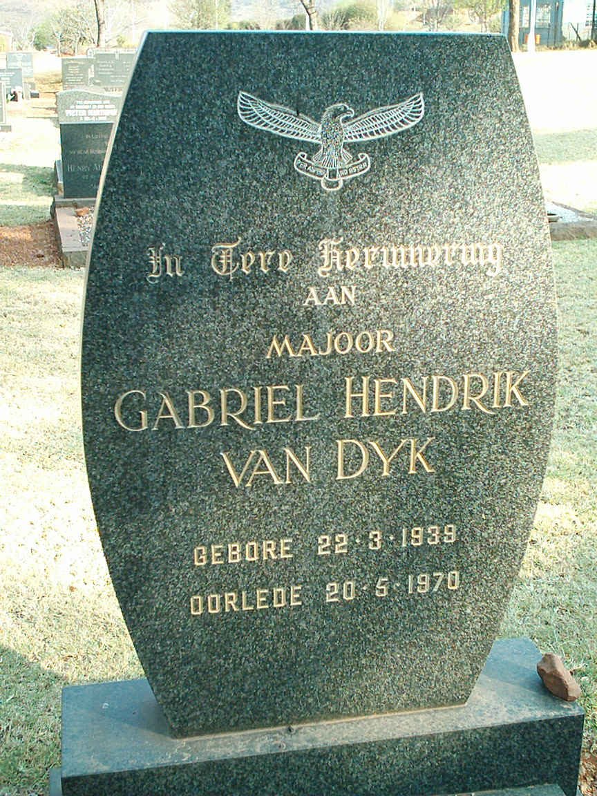 DYK Gabriel Hendrik, van 1939-1970