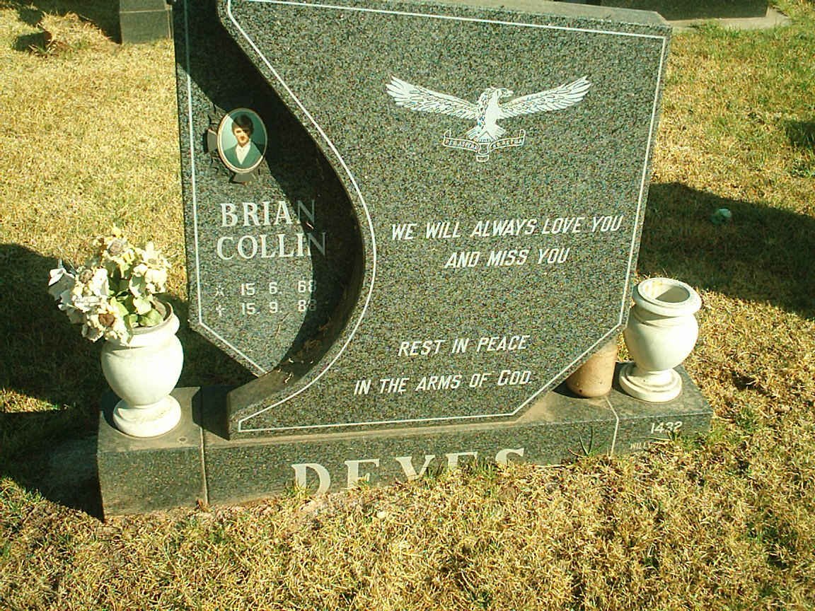 DEYES Brian Collin 1968-1988
