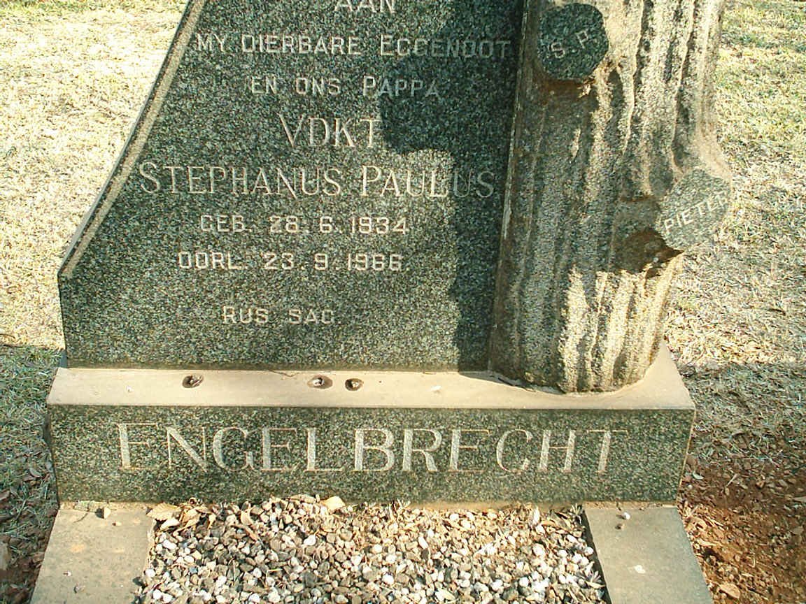 ENGELBRECHT Stephanus Paulus 1934-1966