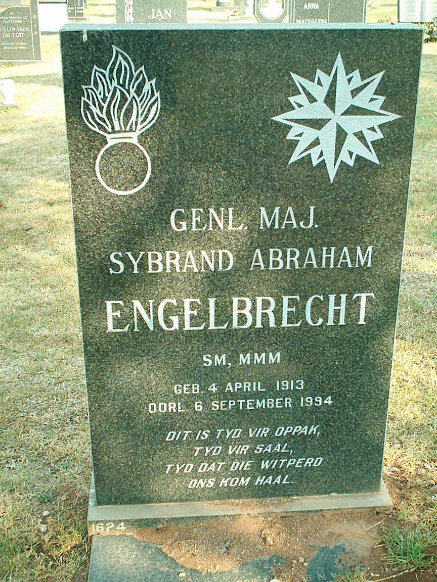 ENGELBRECHT Sybrand Abraham 1913-1994
