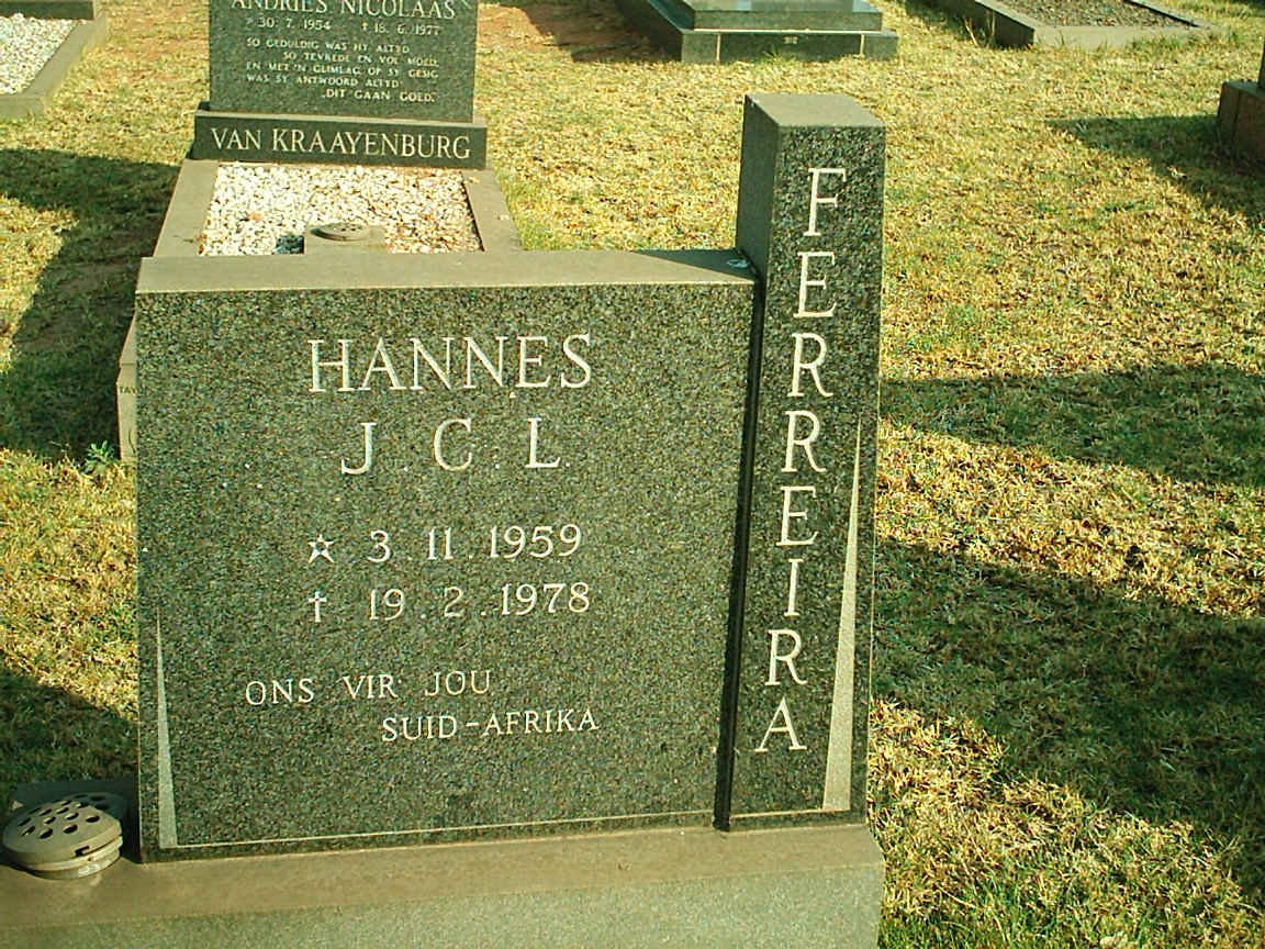 FERREIRA J.C.L. 1959-1978