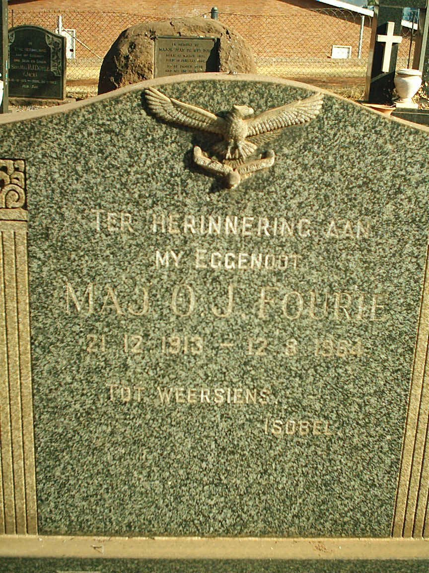 FOURIE O.J. 1913-1964